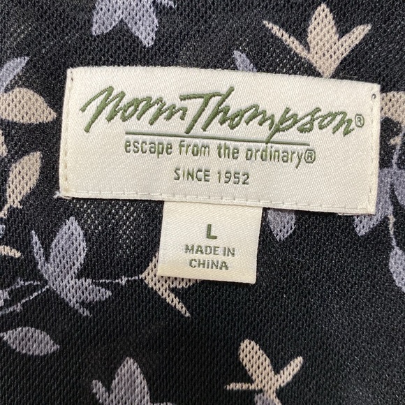 Fit and Flare Black Floral Dress - Picture 8 of 9